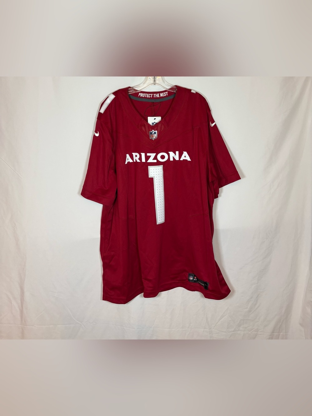 Nike Arizona Cardinals #1 Murray Vapor FUSE Red Football Jersey 2XL